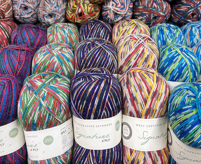 Signature 4-Ply from West Yorkshire Spinners is back!