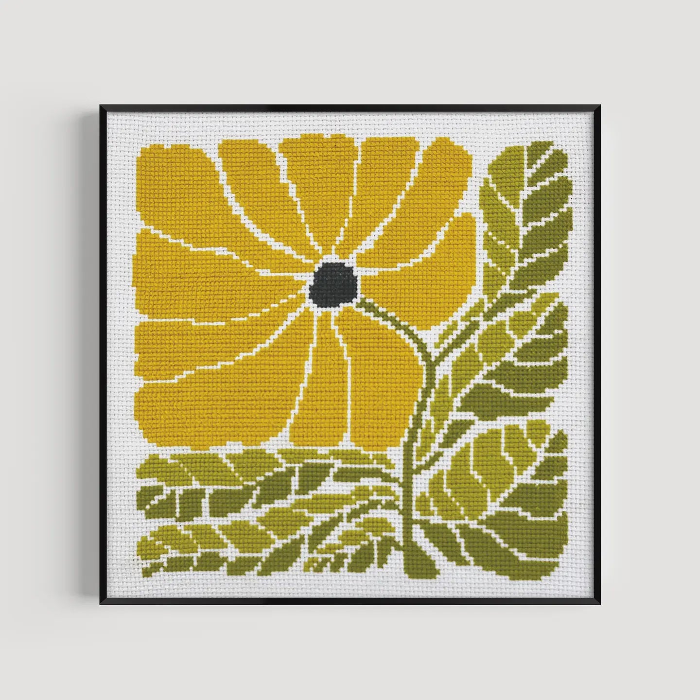 Sunny Blossom Cross-Stitch Kit – Spun