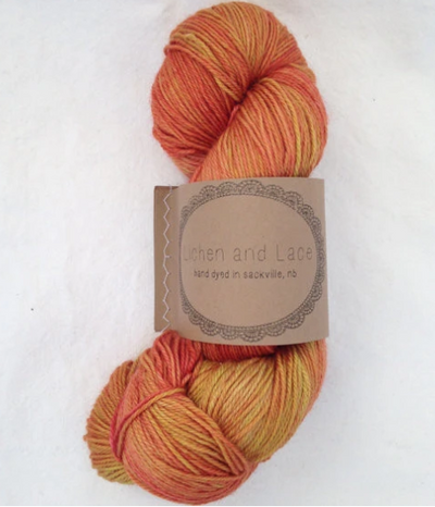 LIchen and Lace 4-Ply Superwash Merino Worsted