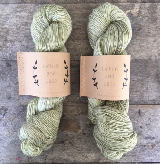 LIchen and Lace 4-Ply Superwash Merino Worsted