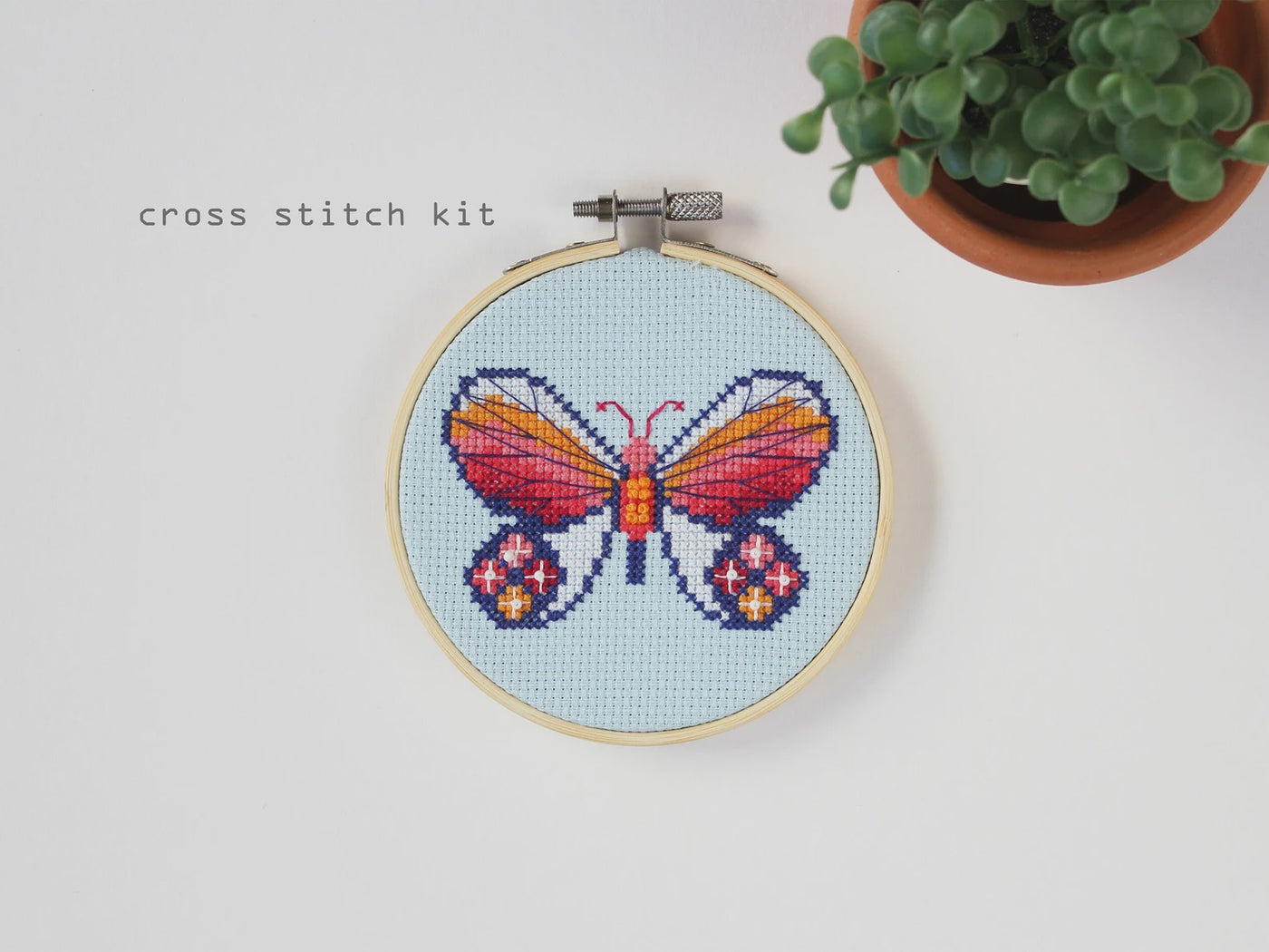 Butterfly Kit (Counted Cross Stitch)