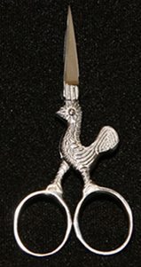 Rooster Embroidery Scissors