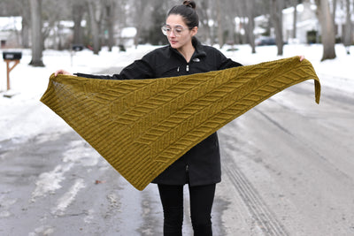 Almina Shawl: Spun's Project of the Week