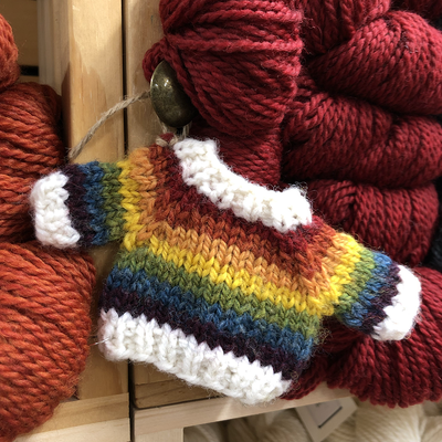 Happy Pride Month! New: Opal sock yarn, plus projects featuring Brooklyn Tweed and HiKoo.