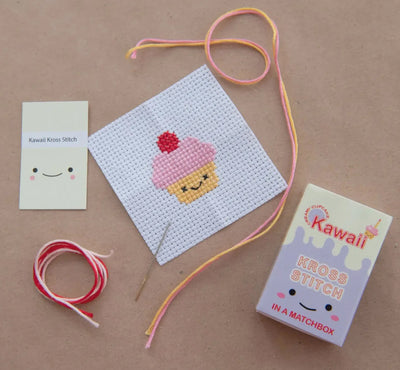 Kawaii Matchbook Cross Stitch kits