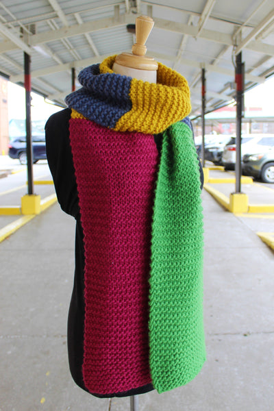 Bulky Block Scarf Kit (Knit)