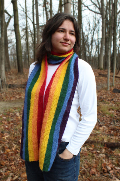 Rainbow Scarf Kit