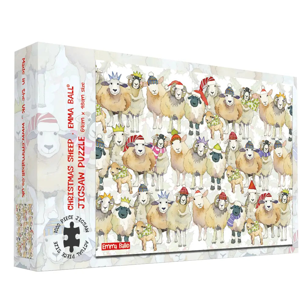 Christmas Sheep Jigsaw Puzzle