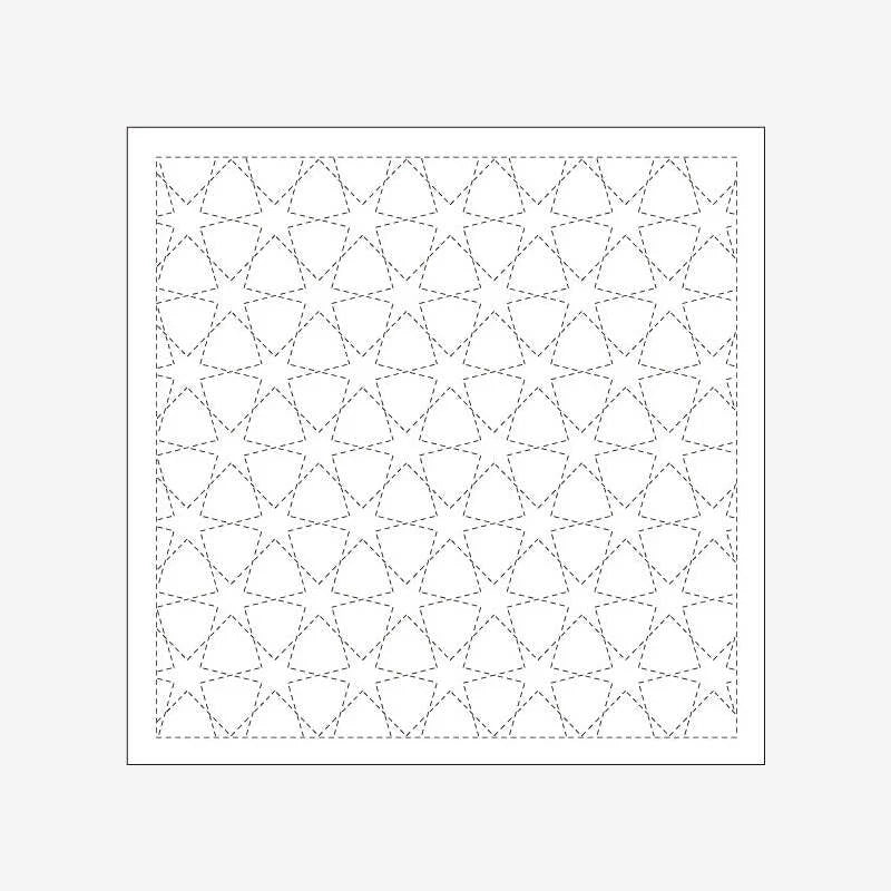 Sashiko Samplers (Continuous Traditional Patterns)