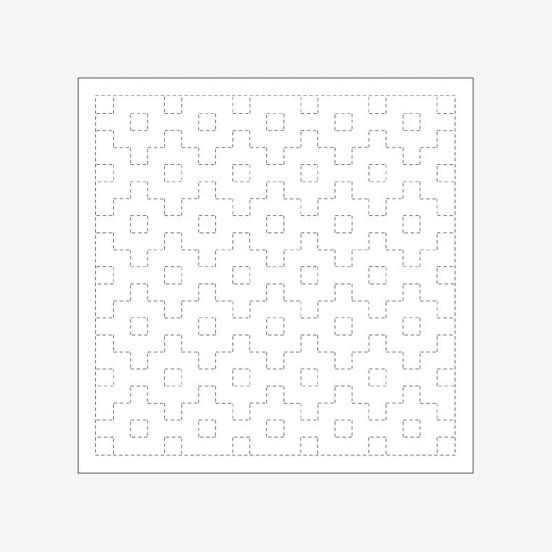 Sashiko Samplers (Continuous Traditional Patterns)