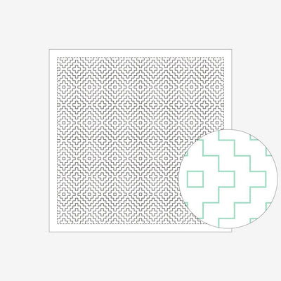 Sashiko Samplers (Single-Stitch Patterns)