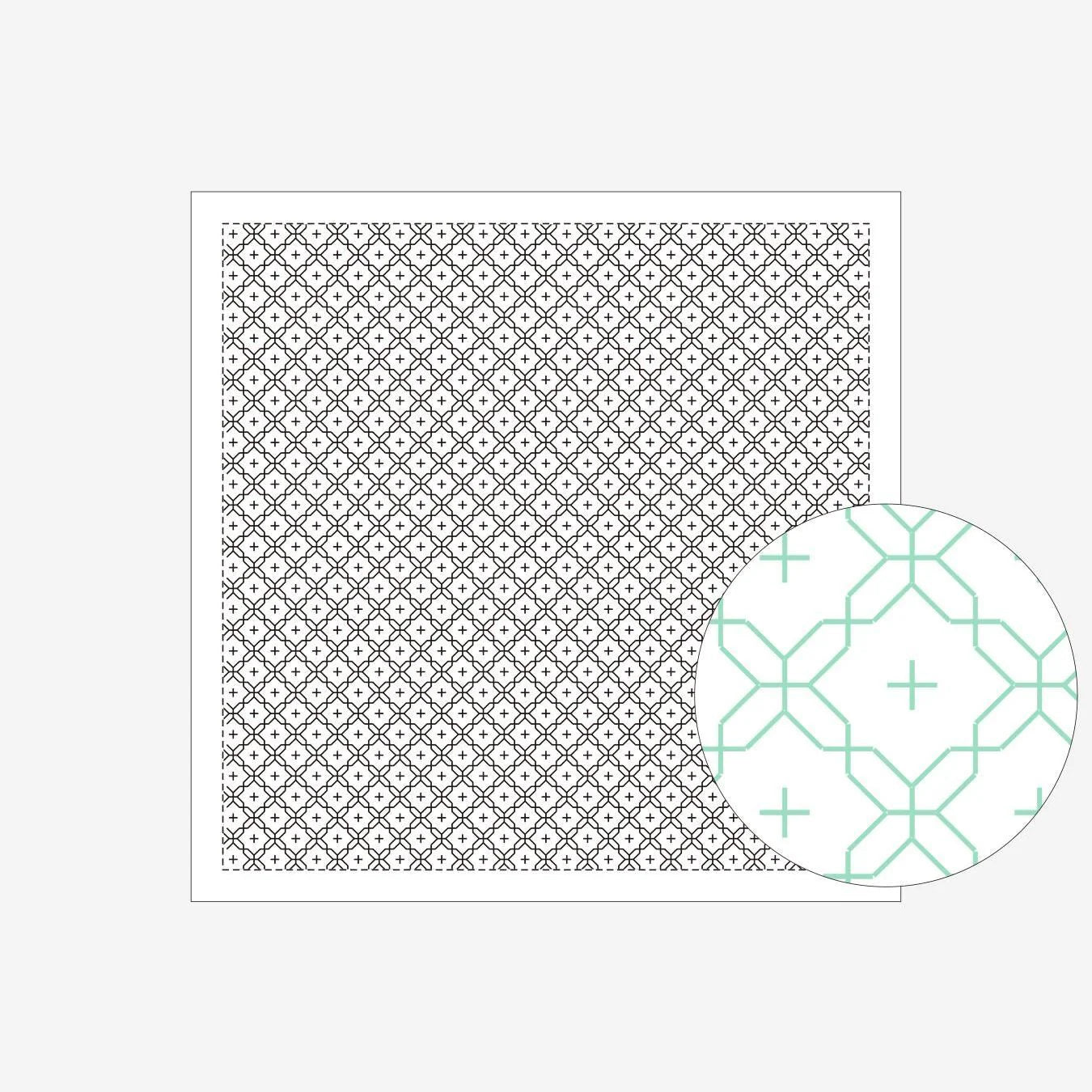 Sashiko Samplers (Single-Stitch Patterns)