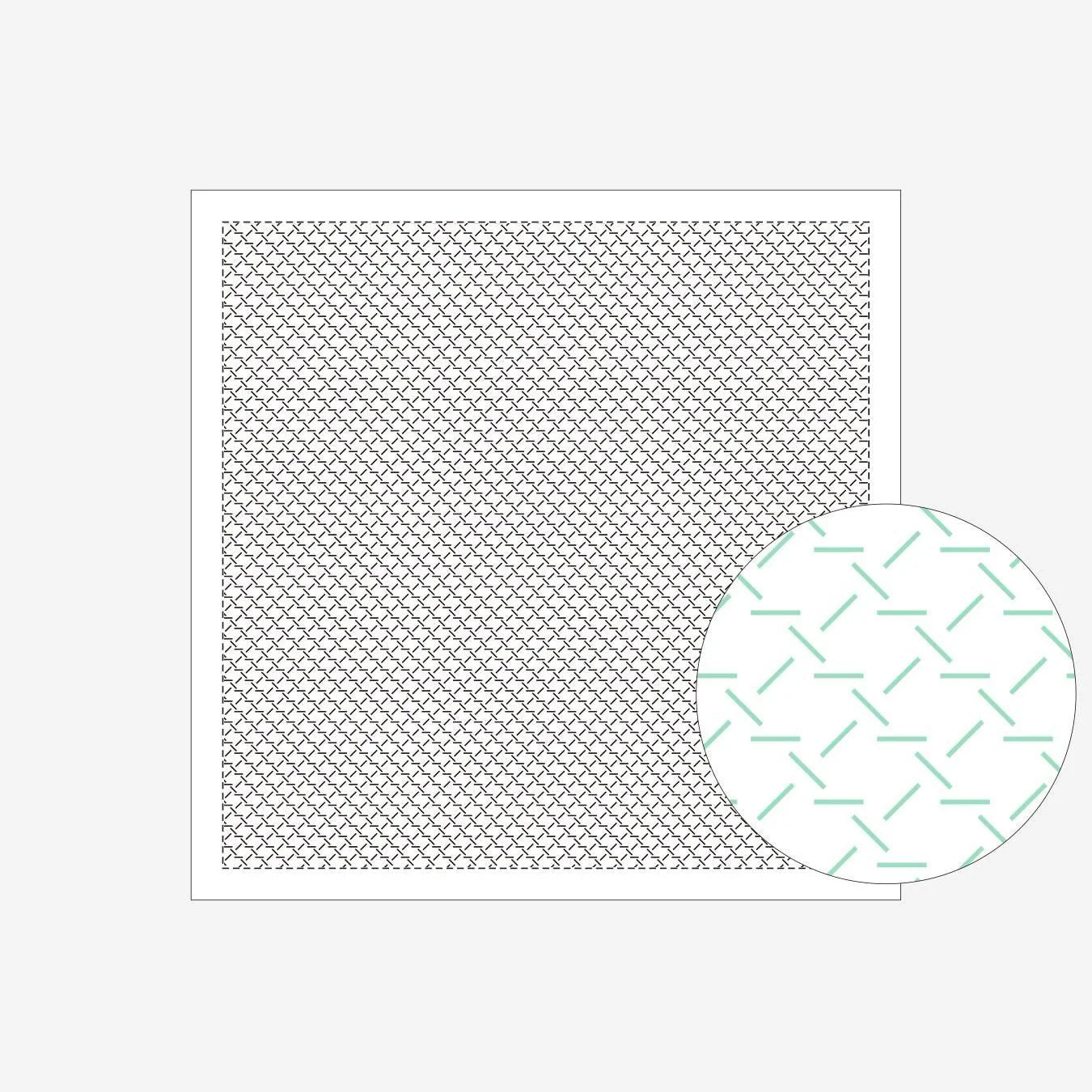Sashiko Samplers (Single-Stitch Patterns)