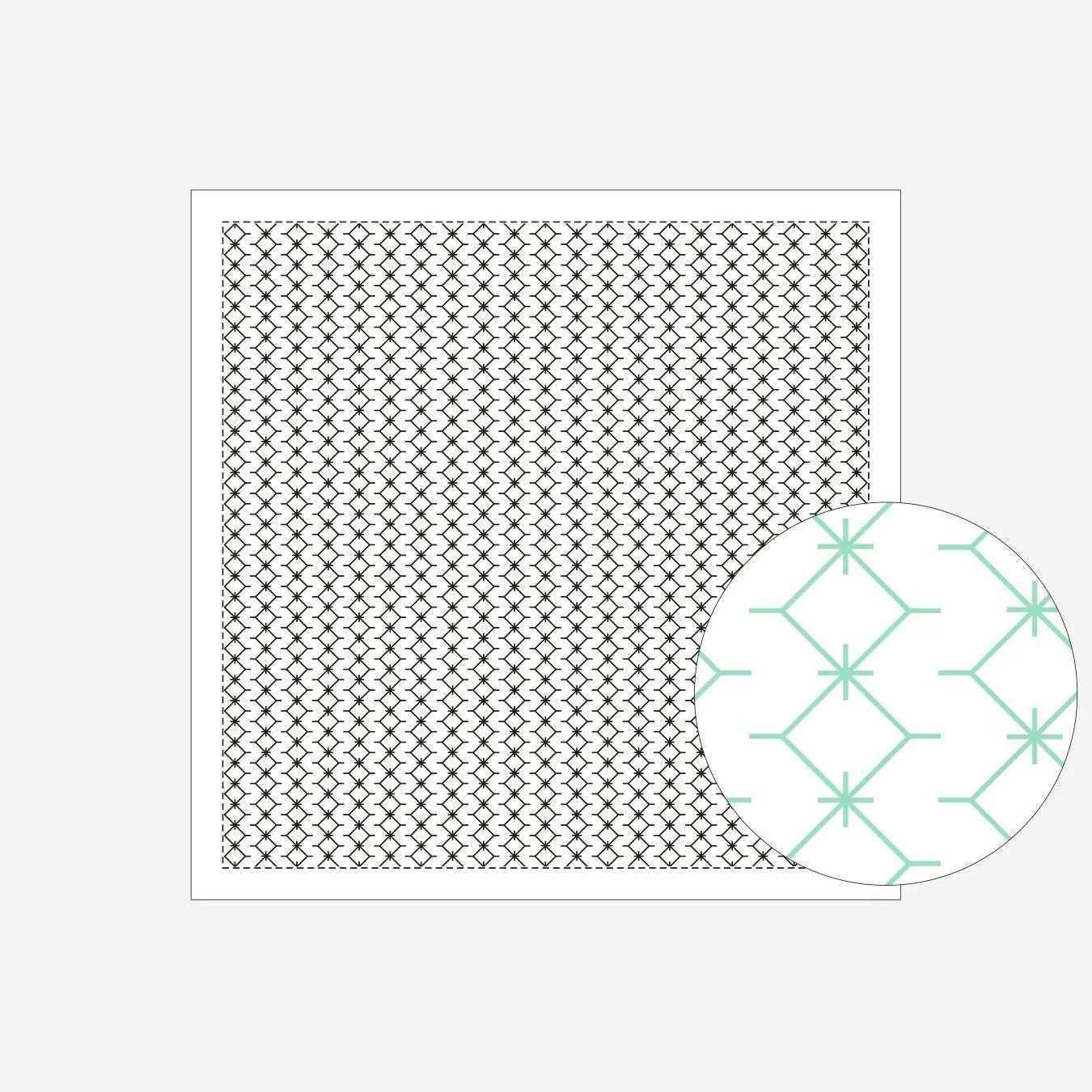Sashiko Samplers (Single-Stitch Patterns)