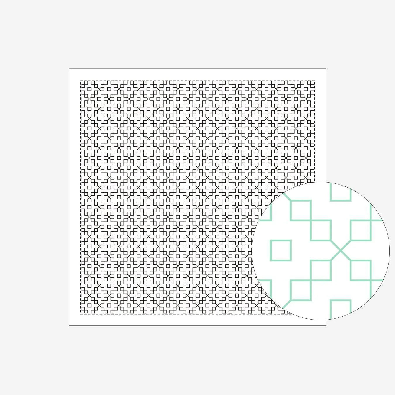 Sashiko Samplers (Single-Stitch Patterns)