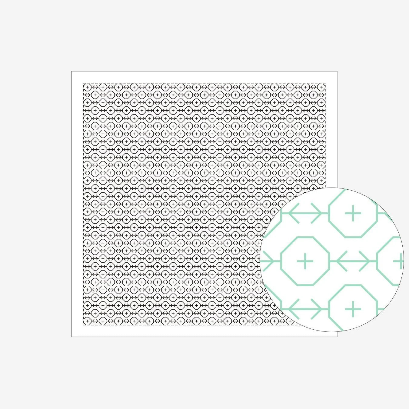 Sashiko Samplers (Single-Stitch Patterns)
