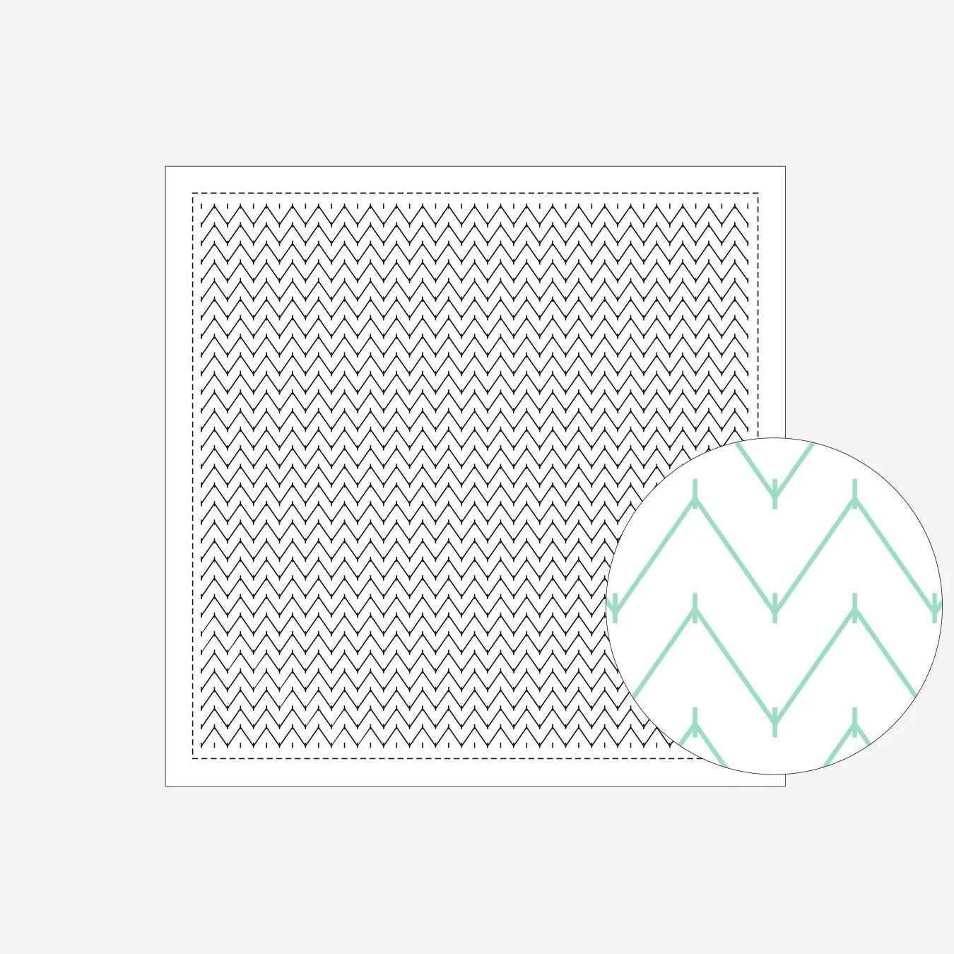 Sashiko Samplers (Single-Stitch Patterns)