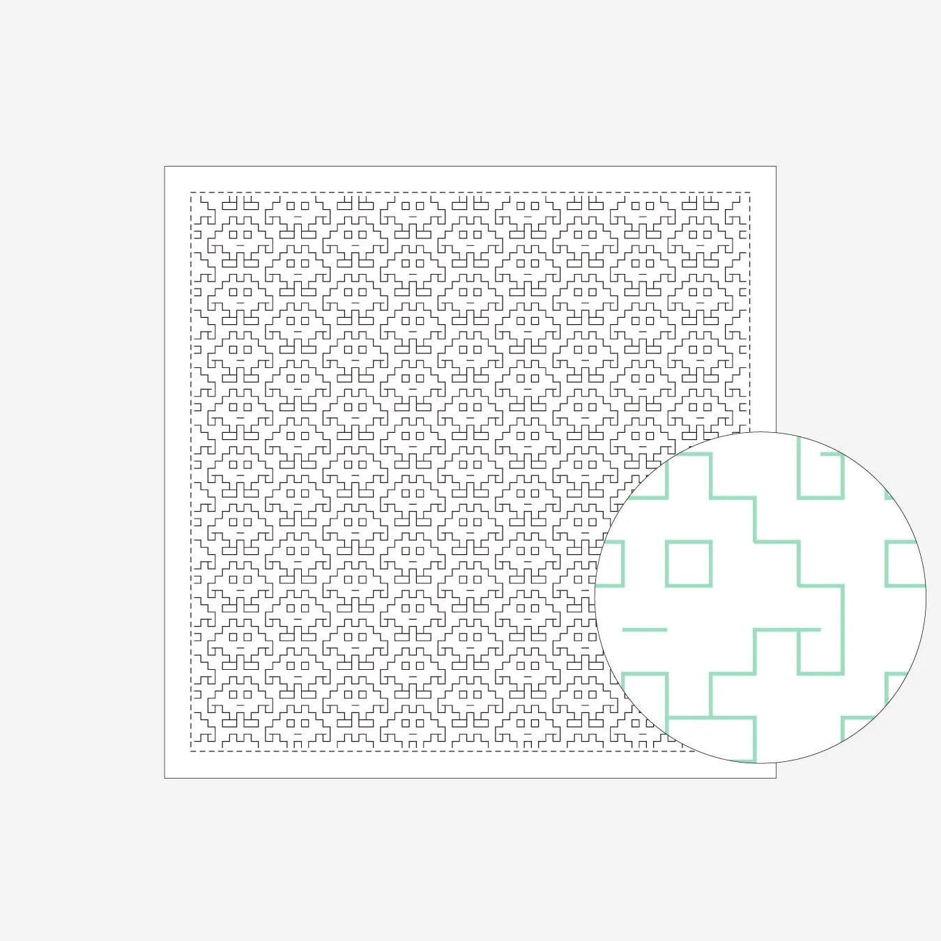 Sashiko Samplers (Single-Stitch Patterns)