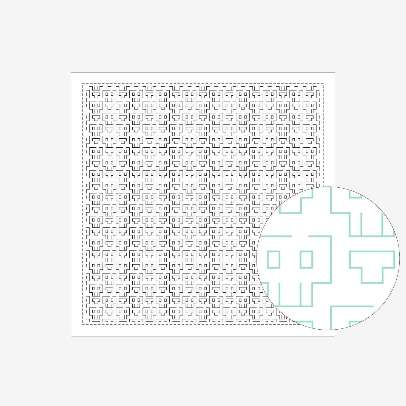 Sashiko Samplers (Single-Stitch Patterns)