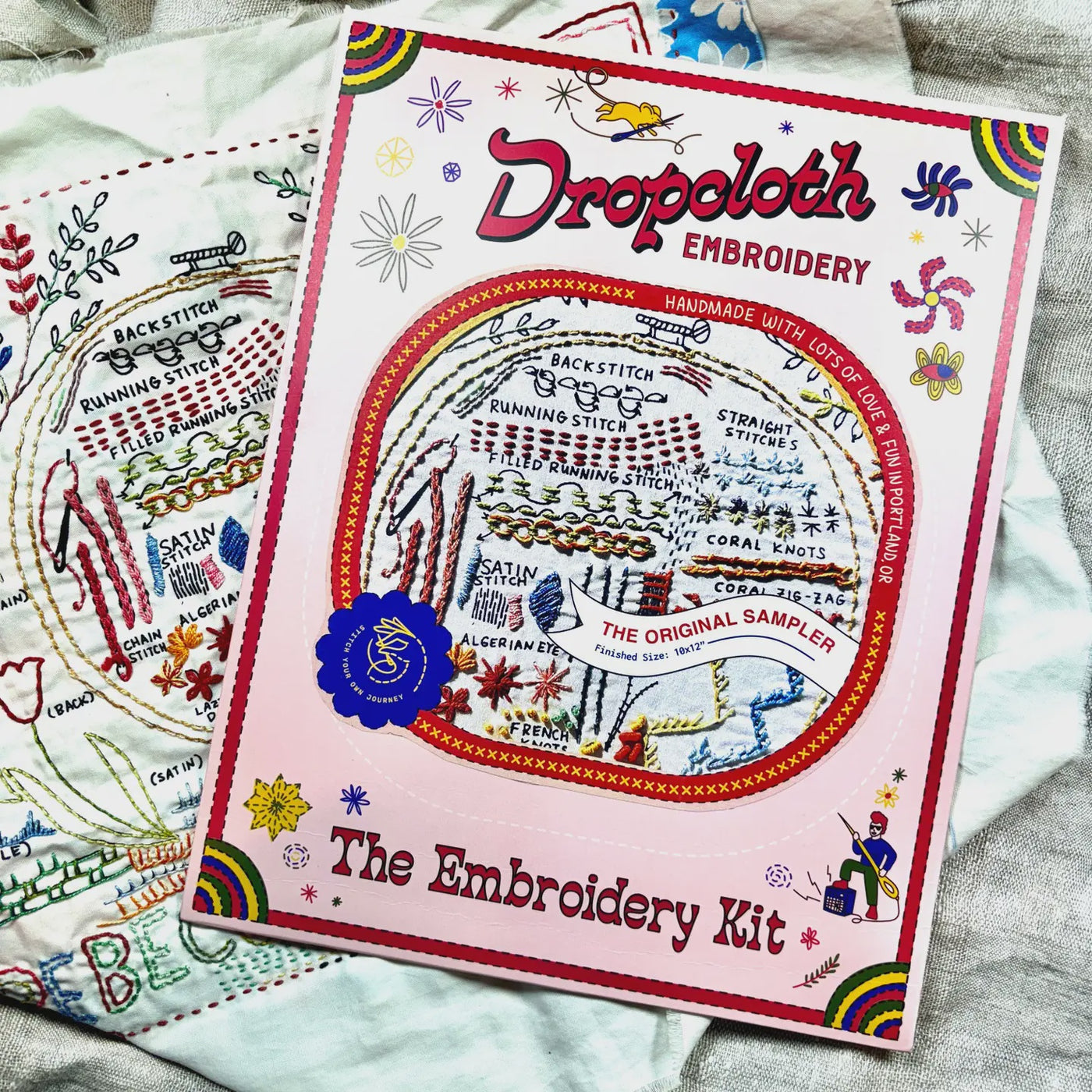 Original Sampler Embroidery Kit