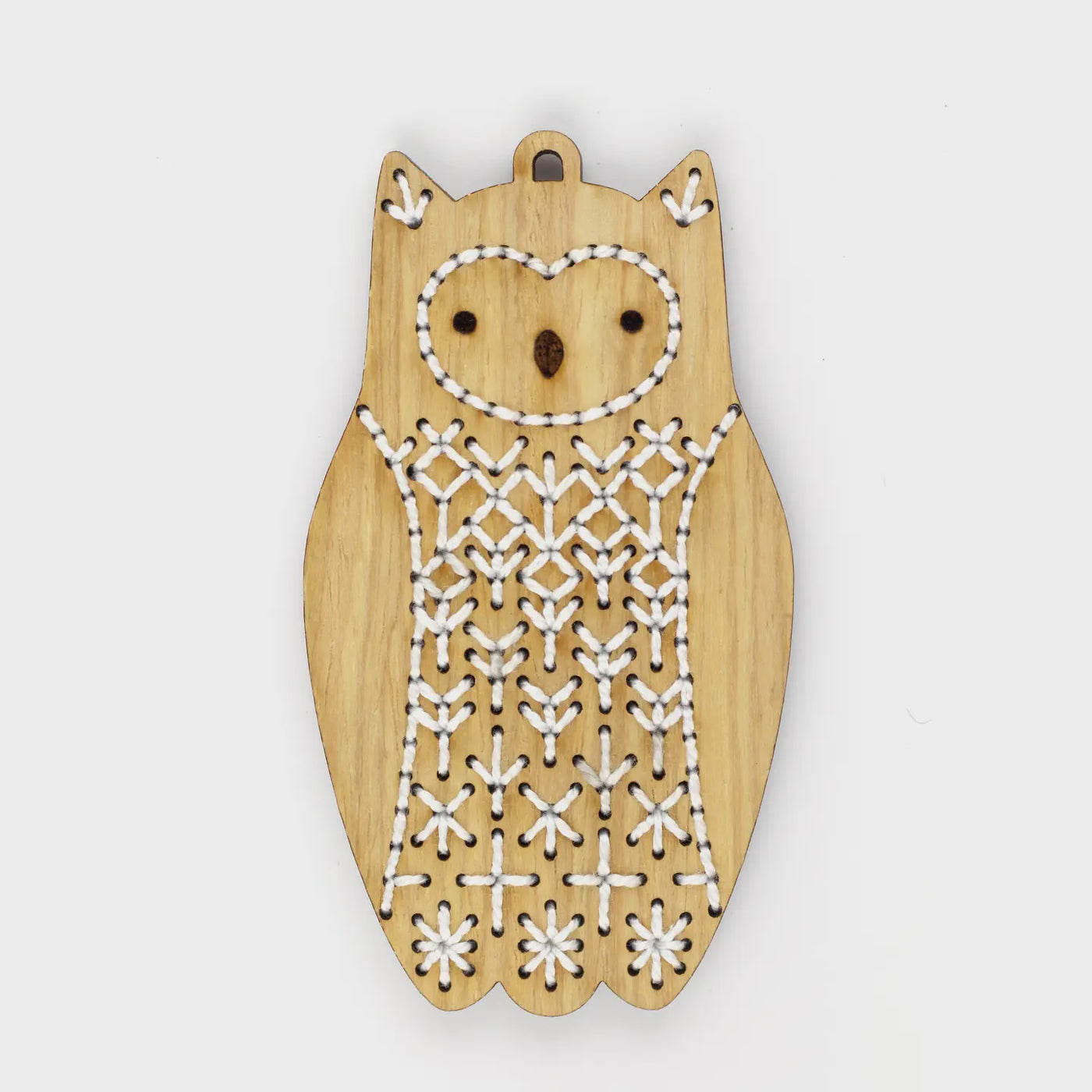 Owl: DIY Stitched Ornament Kit