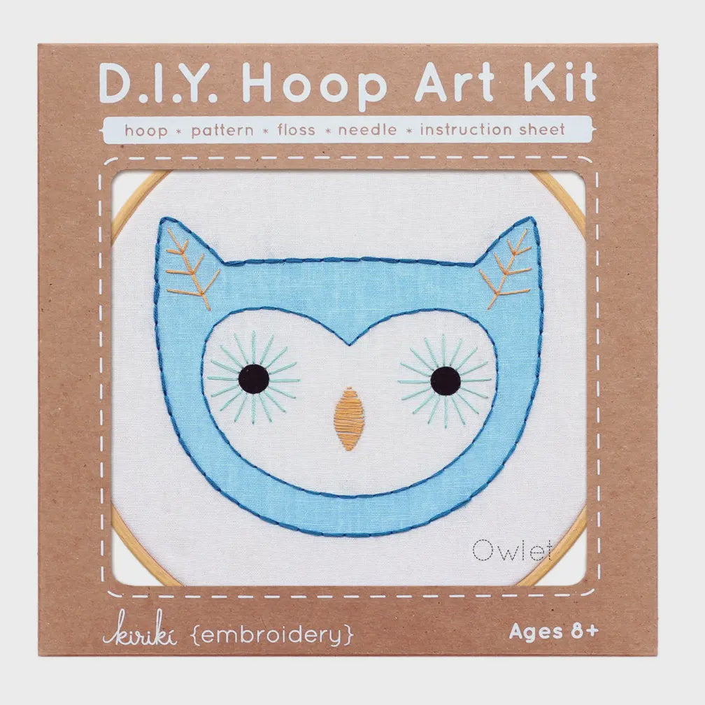 Owlet Beginner DIY Hoop Art Kit