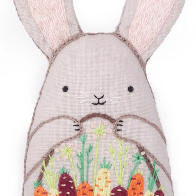 Bunny DIY Embroidered Doll Kit (Kiriki, Level 2)