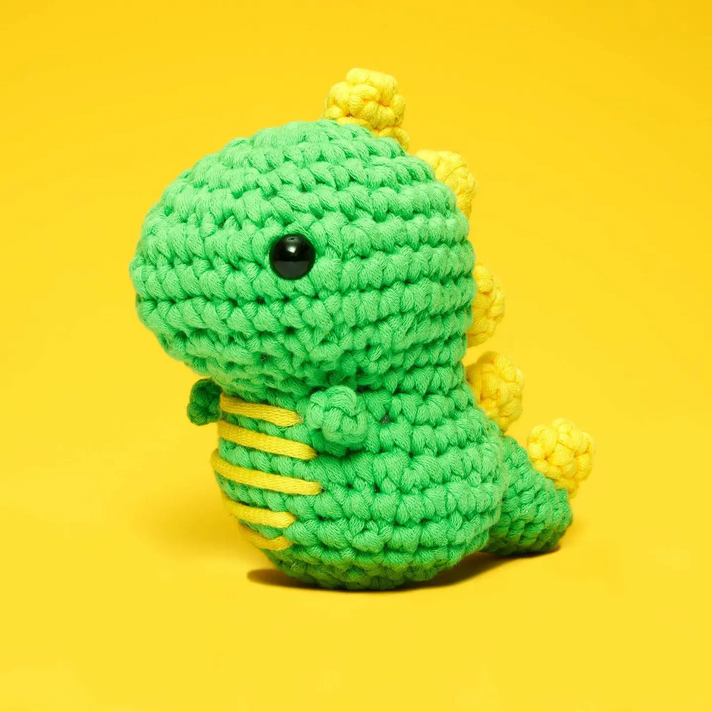 Fred the Dinosaur Beginner Crochet Kit (Woobles)