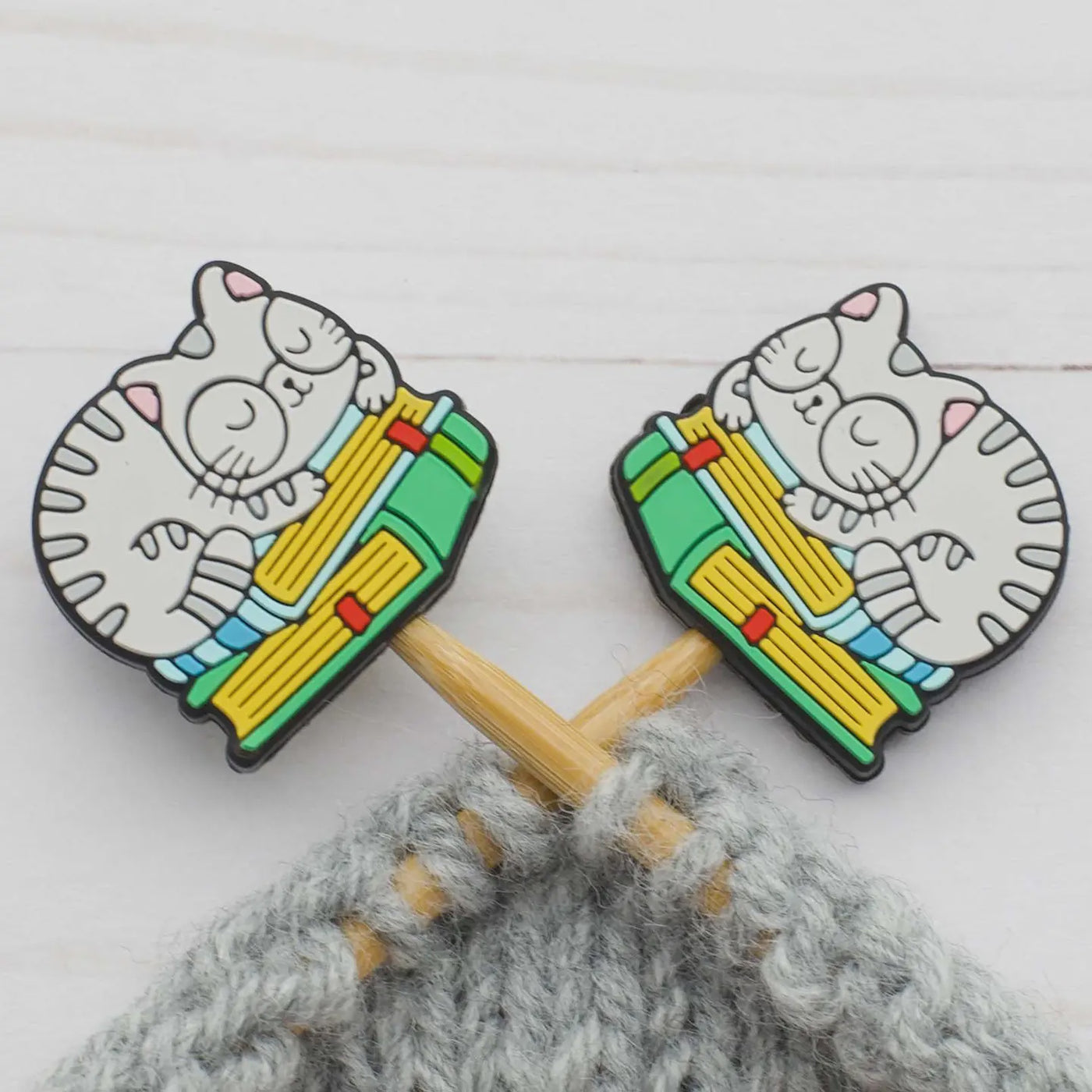 Reading Cat Stitch Stoppers