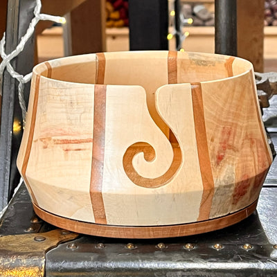 Andrew Scott Hand-Turned Wooden Yarn Bowl