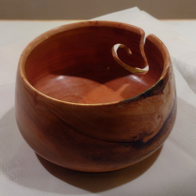 Andrew Scott Hand-Turned Wooden Yarn Bowl