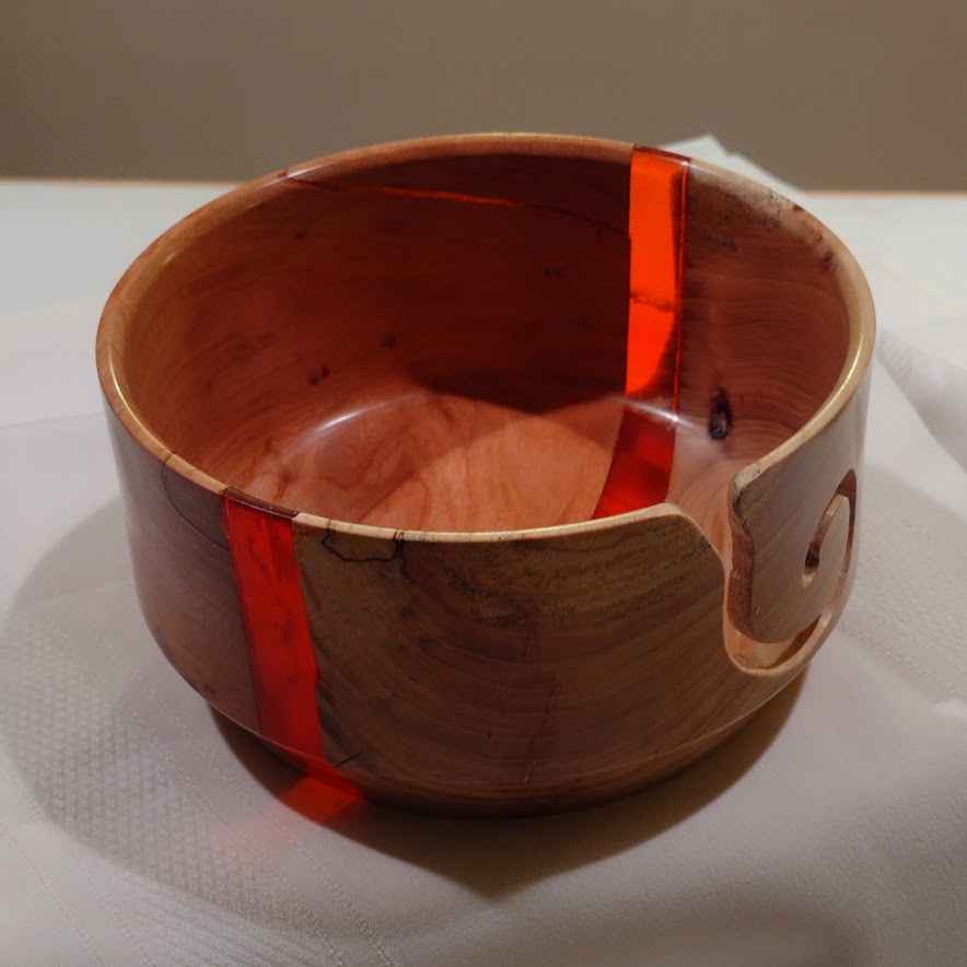 Andrew Scott Hand-Turned Wooden Yarn Bowl