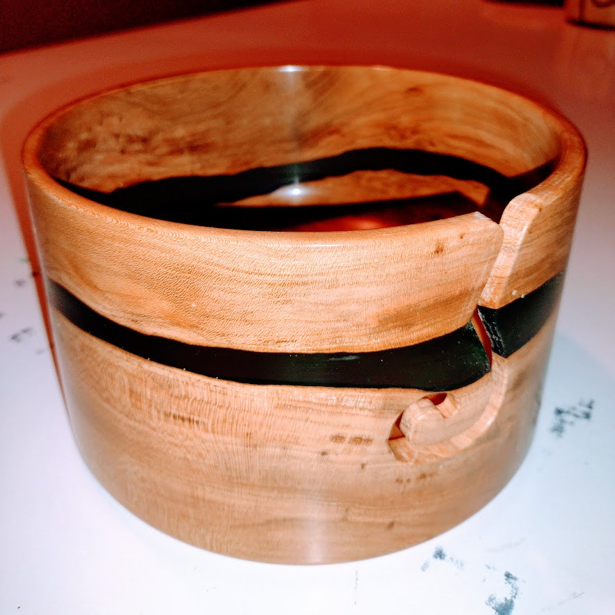 Andrew Scott Hand-Turned Wooden Yarn Bowl