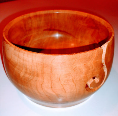 Andrew Scott Hand-Turned Wooden Yarn Bowl