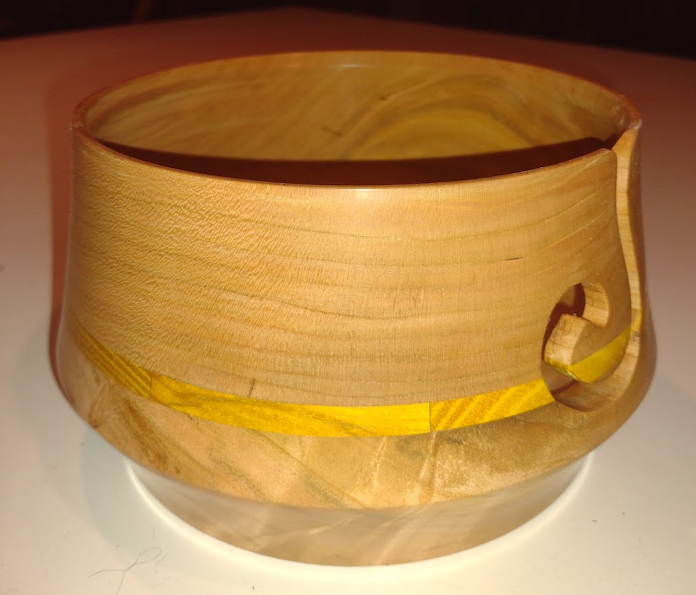 Andrew Scott Hand-Turned Wooden Yarn Bowl