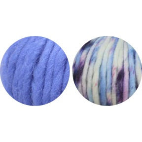 Double Split Color-Blocked Cowl Kit (Potion/Lavender Haze)