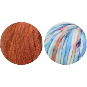 Double Split Color-Blocked Cowl Kit (Spill the Tea/Verified Vibe)