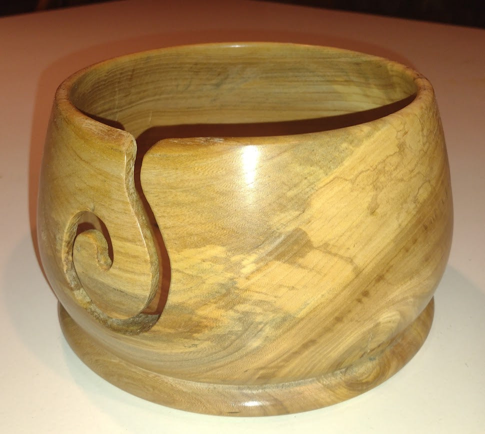 Andrew Scott Hand-Turned Wooden Yarn Bowl