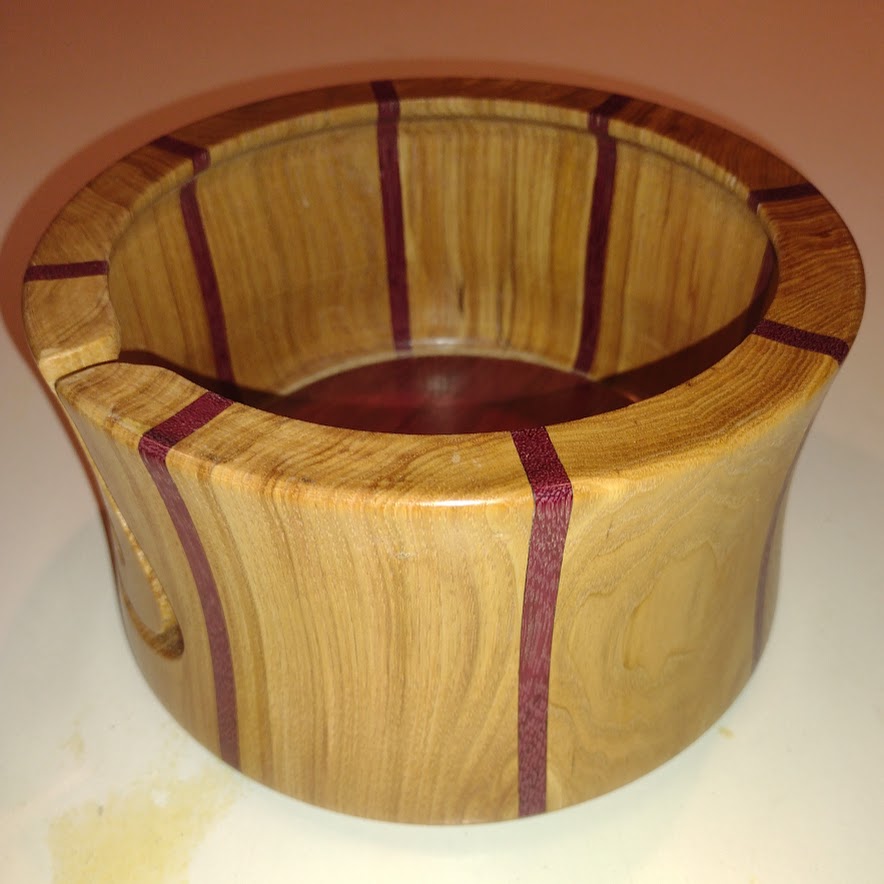 Andrew Scott Hand-Turned Wooden Yarn Bowl