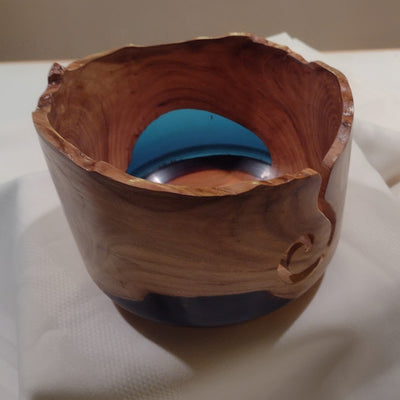 Andrew Scott Hand-Turned Wooden Yarn Bowl