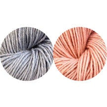 Flannel Socks Kit (Chalcedony 123 / Lepidolite 128)