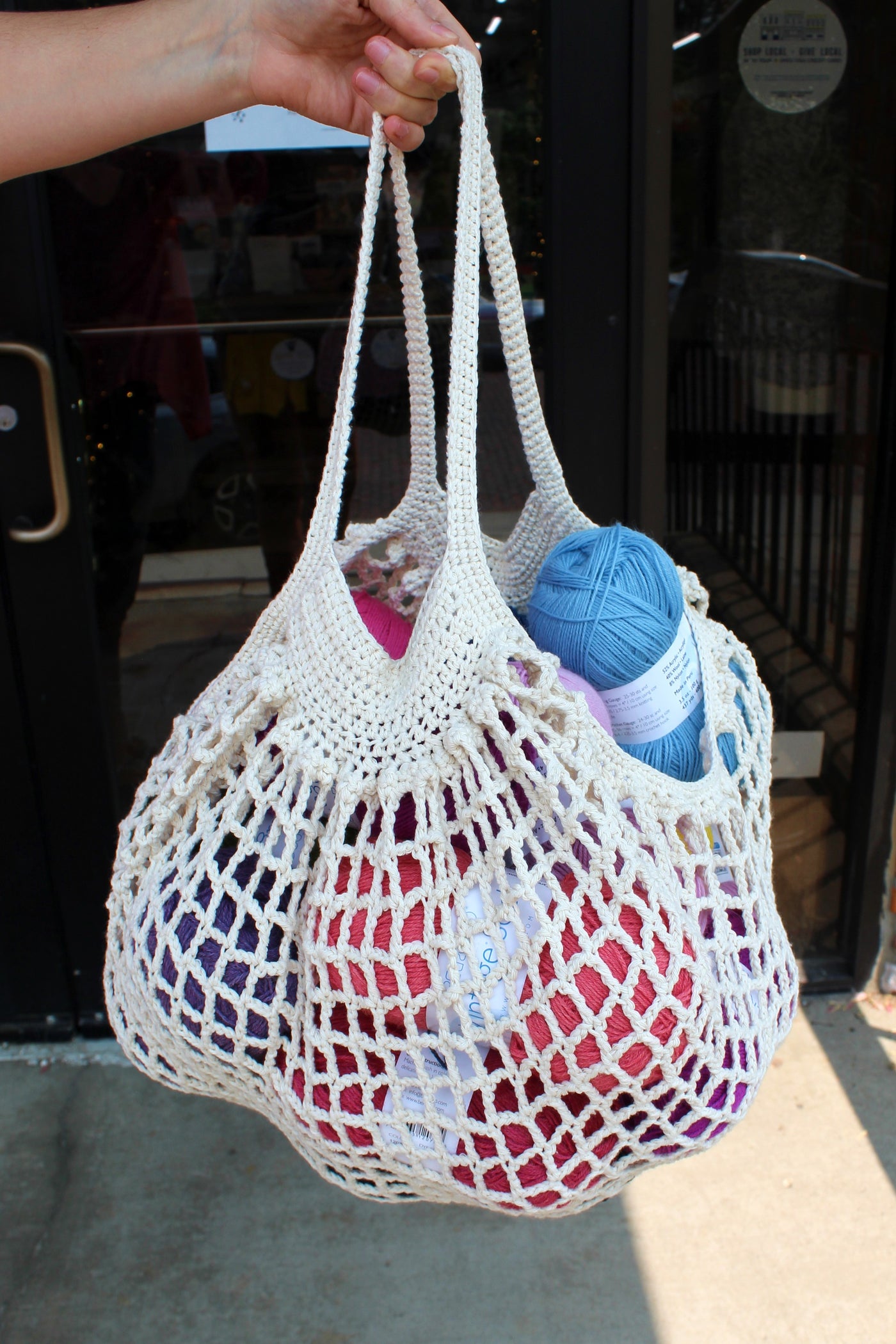 French Market Bag Kit - Crochet