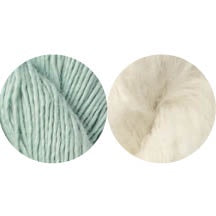 Glenburn Hat Kit (Seamist 417/Whipped Cream 900)