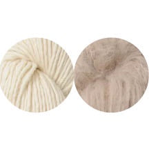 Glenburn Hat Kit (Snow 410/Toasted Marshmallow 906)