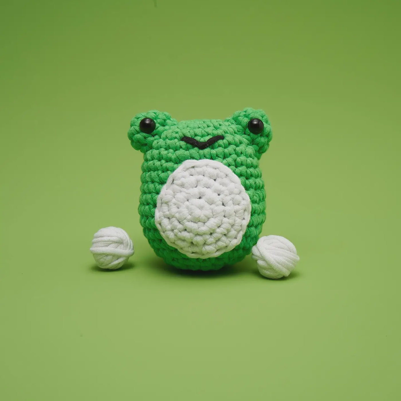 Henri the Frog Beginner Crochet Kit (Woobles)