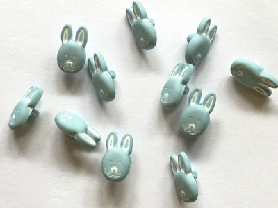 Matte Rabbit Buttons (15mm)