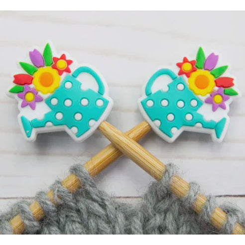Teal Watering Can Stitch Stoppers