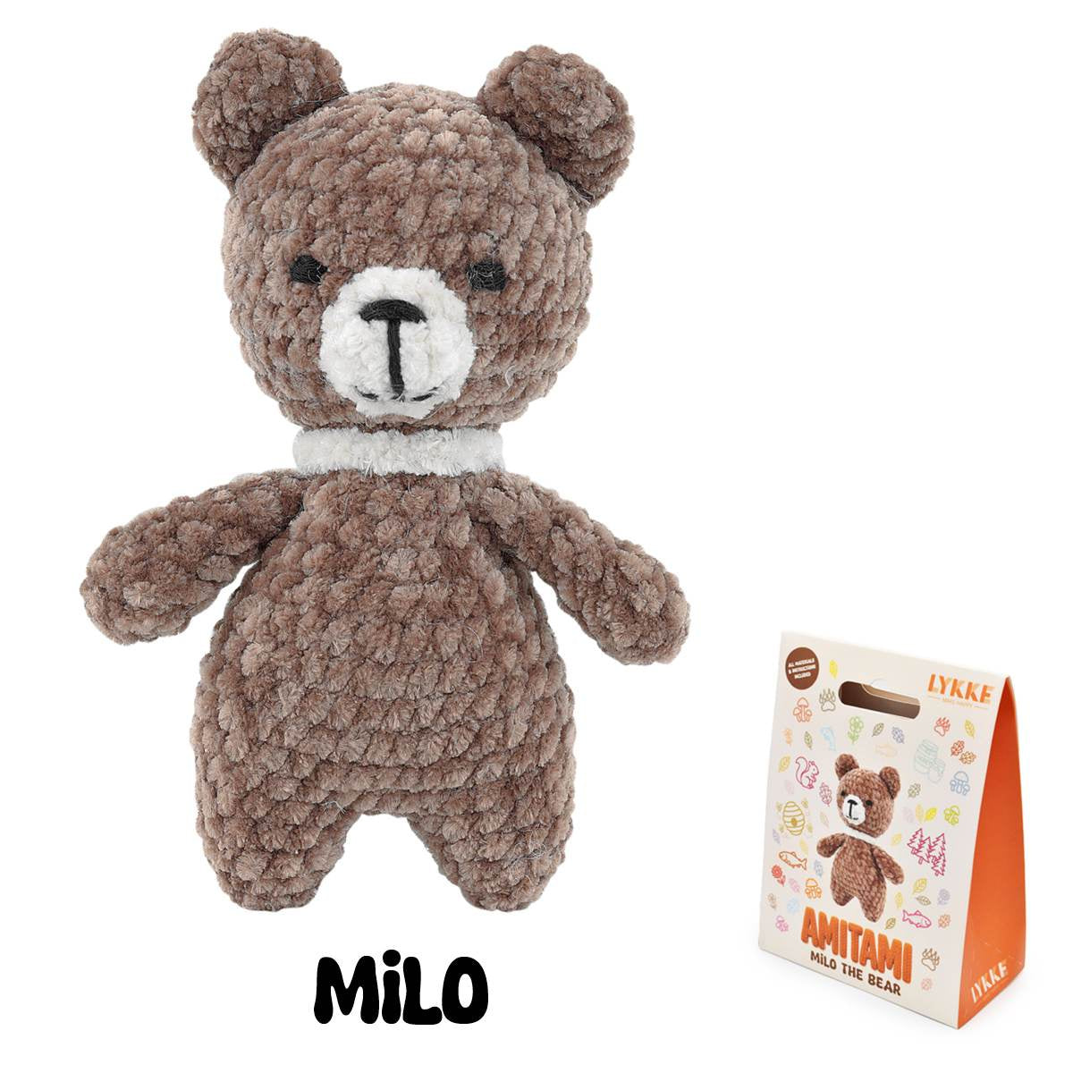 Milo the Bear (Amitami Crochet Kit)