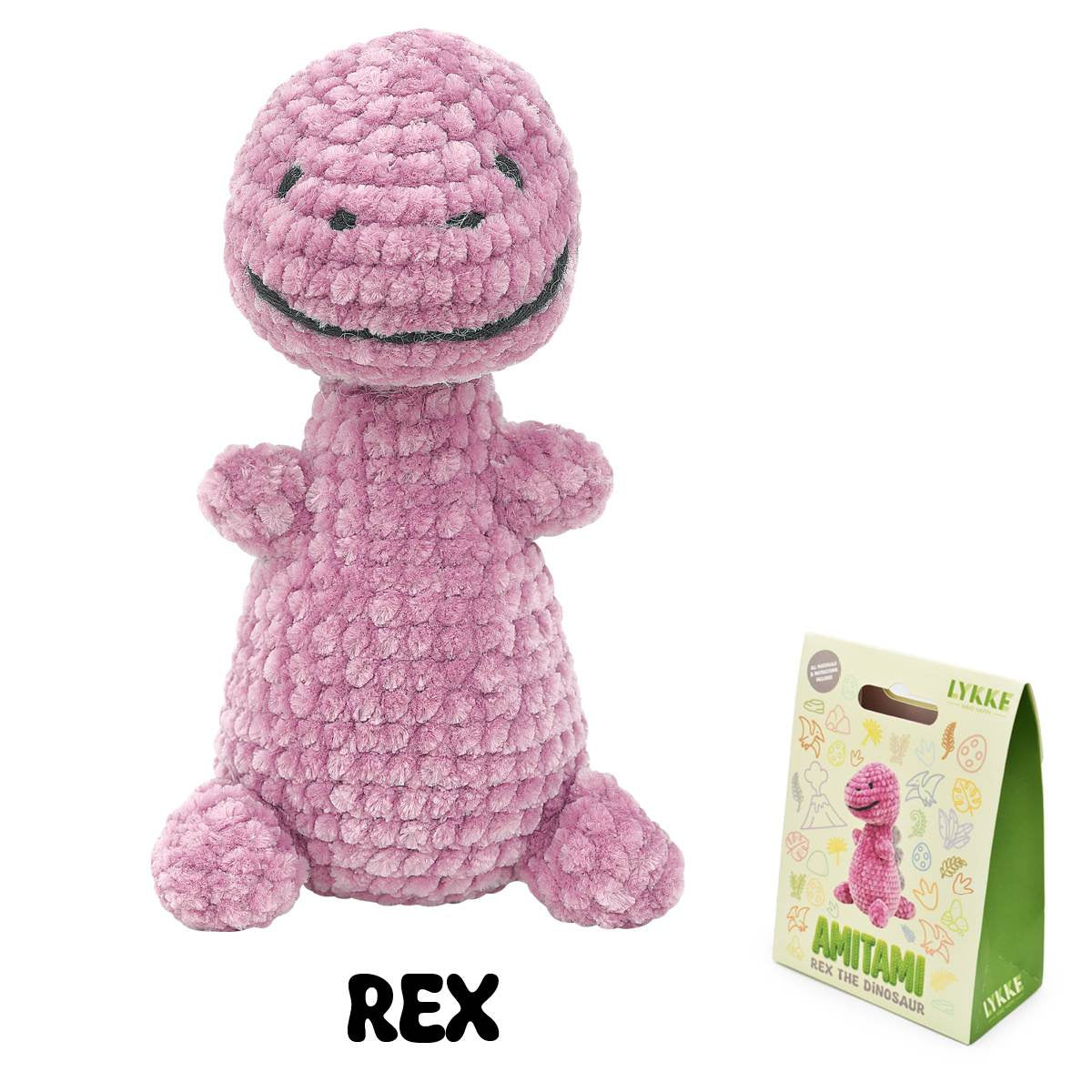 Rex the Dinosaur (Amitami Crochet Kit)