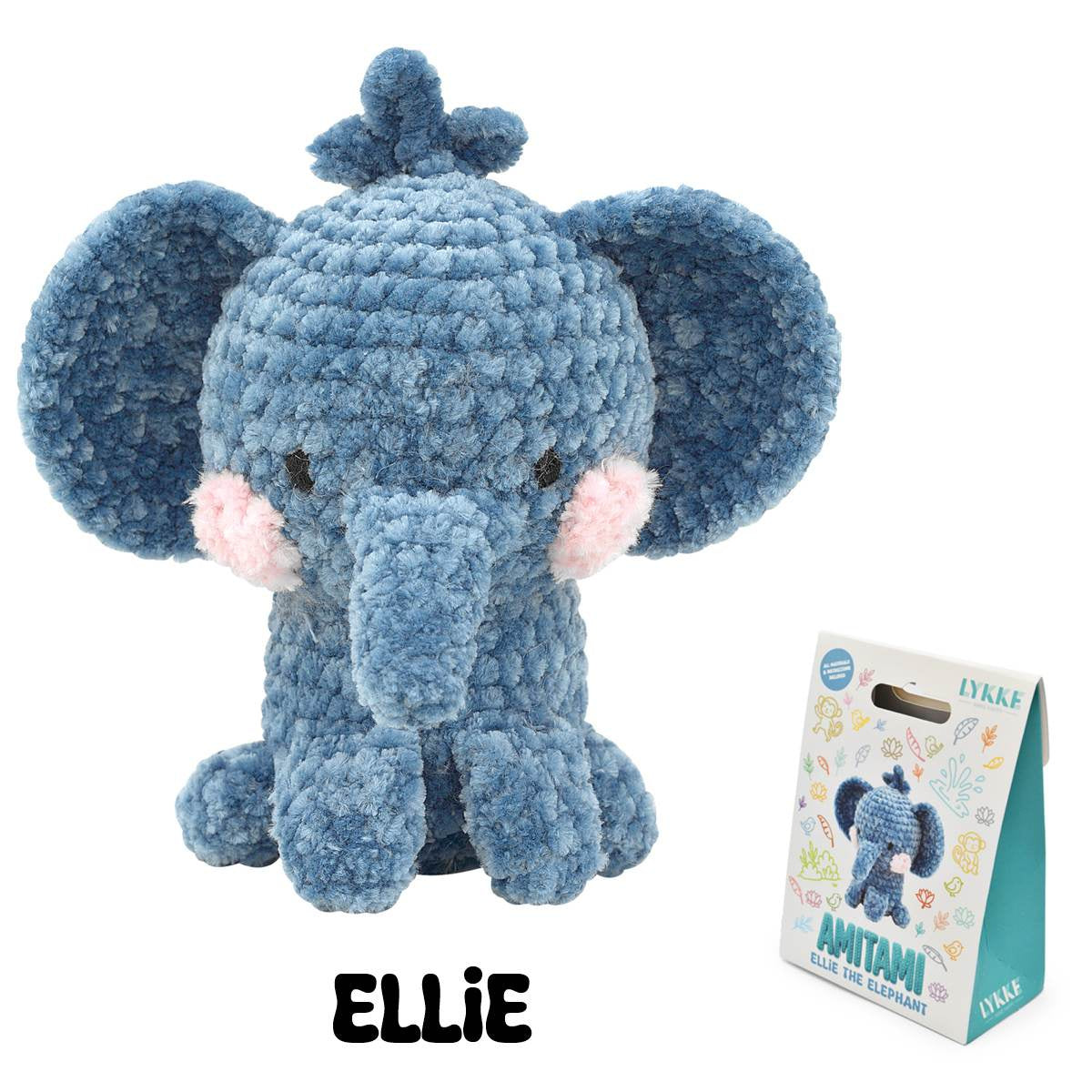 Ellie the Elephant (Amitami Crochet Kit)